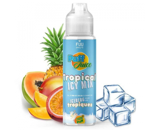 elfbar nachfüll pod läuft aus Tropical Icy Mix ZHC 50ml Puff Juice