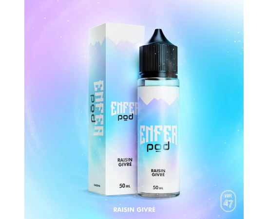 Raisin givré ZHC 50ml Enfer Pod